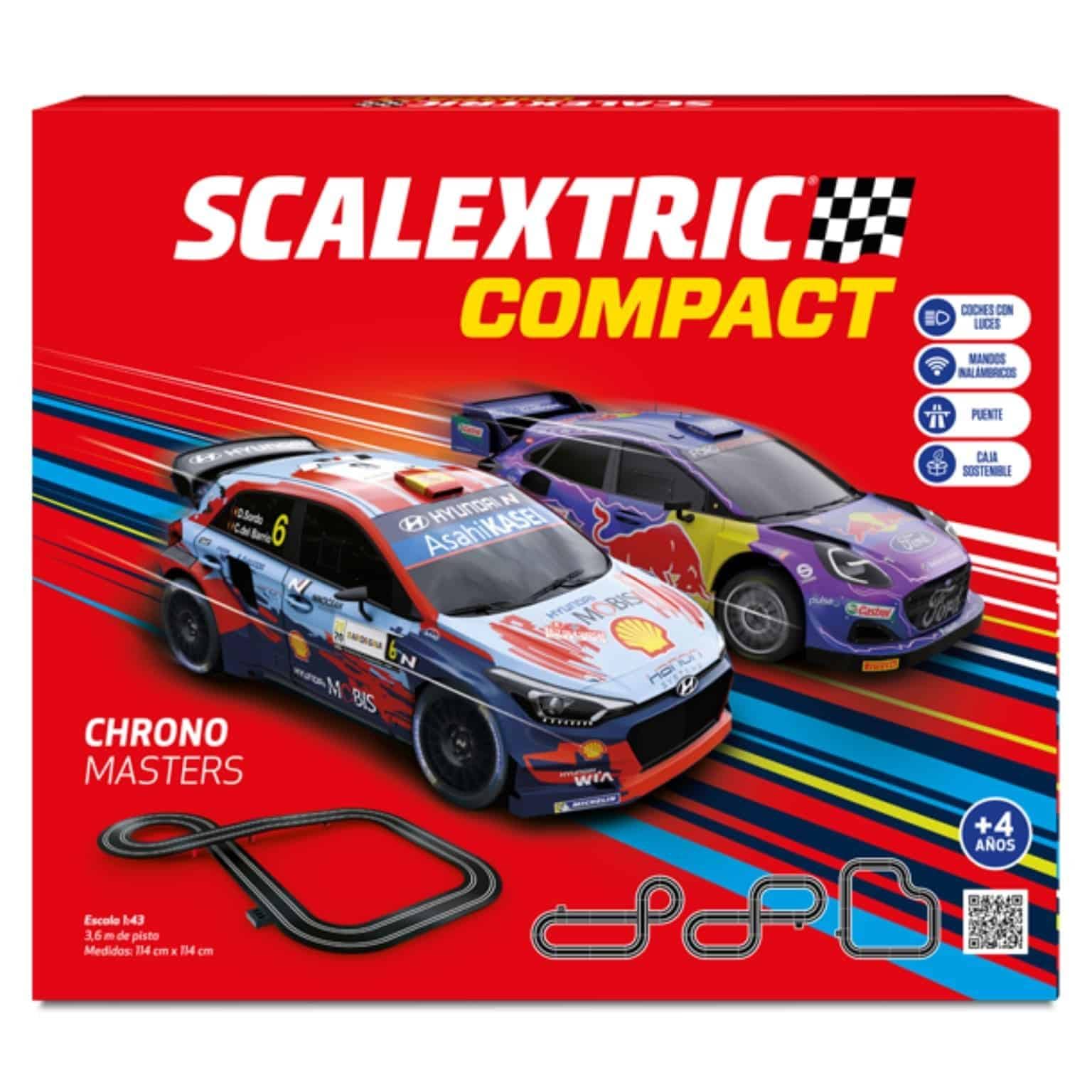 Apresentamos Circuito de corrida Scalextric - Chrono Masters com o SKU 851367723 recomendado para + 4 anos