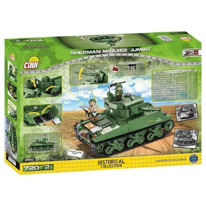 Presentamos Cobi Tanque Sherman M4A3E2 "Jumbo" con SKU 86255022 recomendado para + 10 años