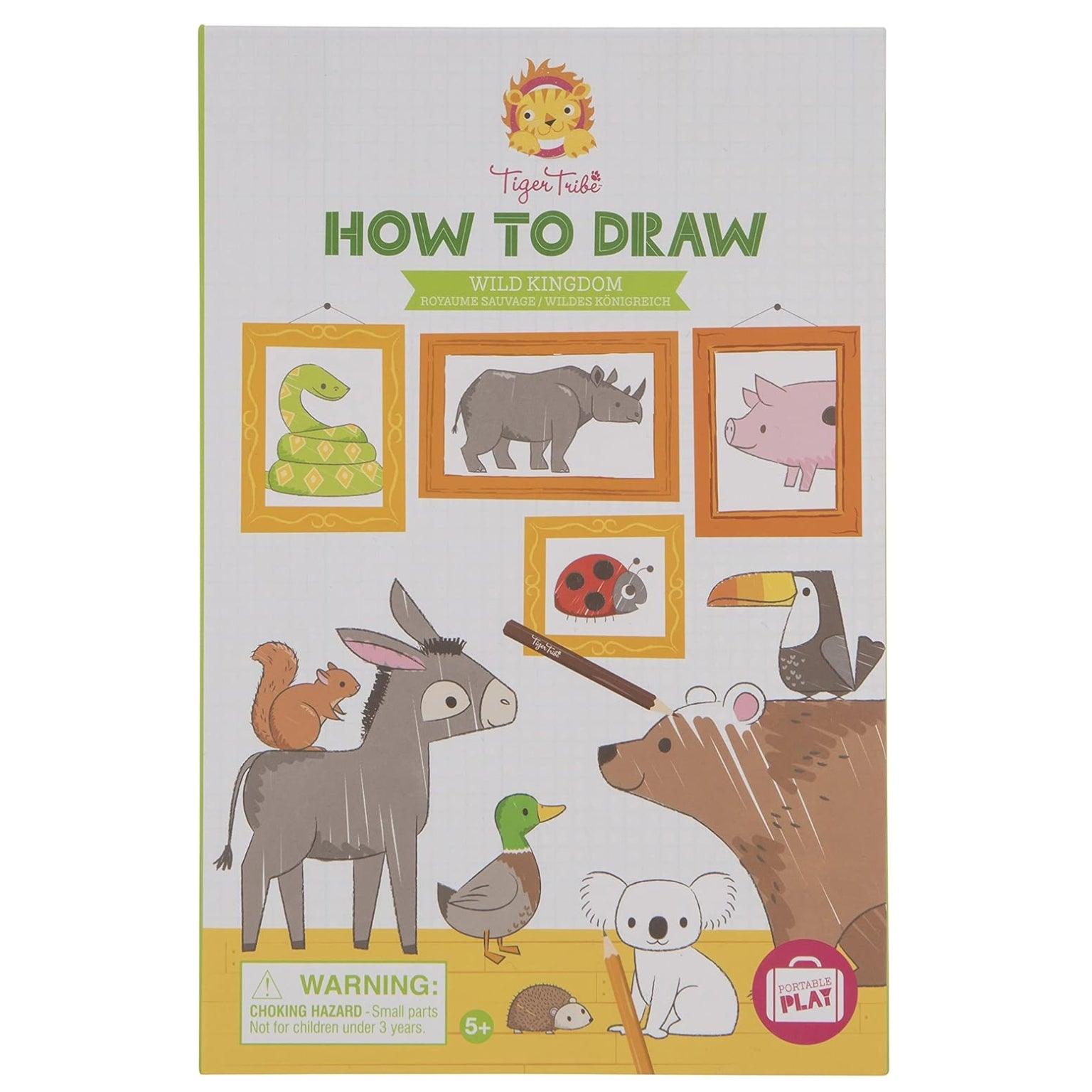 Apresentamos Como desenhar o Reino Selvagem com o SKU 836022721 recomendado para + 5 anos