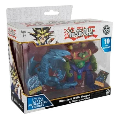 Presentamos Set 2 figuras Yu-Gi-Oh Blue-Eyes White Dragon & Gate Guardian con el SKU 233828123 recomendado para + 8 años