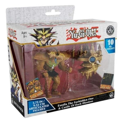 Presentamos Set 2 figuras Yu-Gi-Oh Exodia The Forbidden One & Castle Of Dark Illusions con el SKU 233828323 recomendado para + 8 años