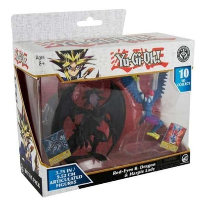 Presentamos Set 2 figuras Yu-Gi-Oh Red-Eyes Black Dragon & Harpy Lady con el SKU 233828223 recomendado para + 8 años