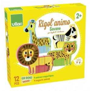 Apresentamos Conjunto animais magnético com o SKU 26770321 recomendado para + 2 anos