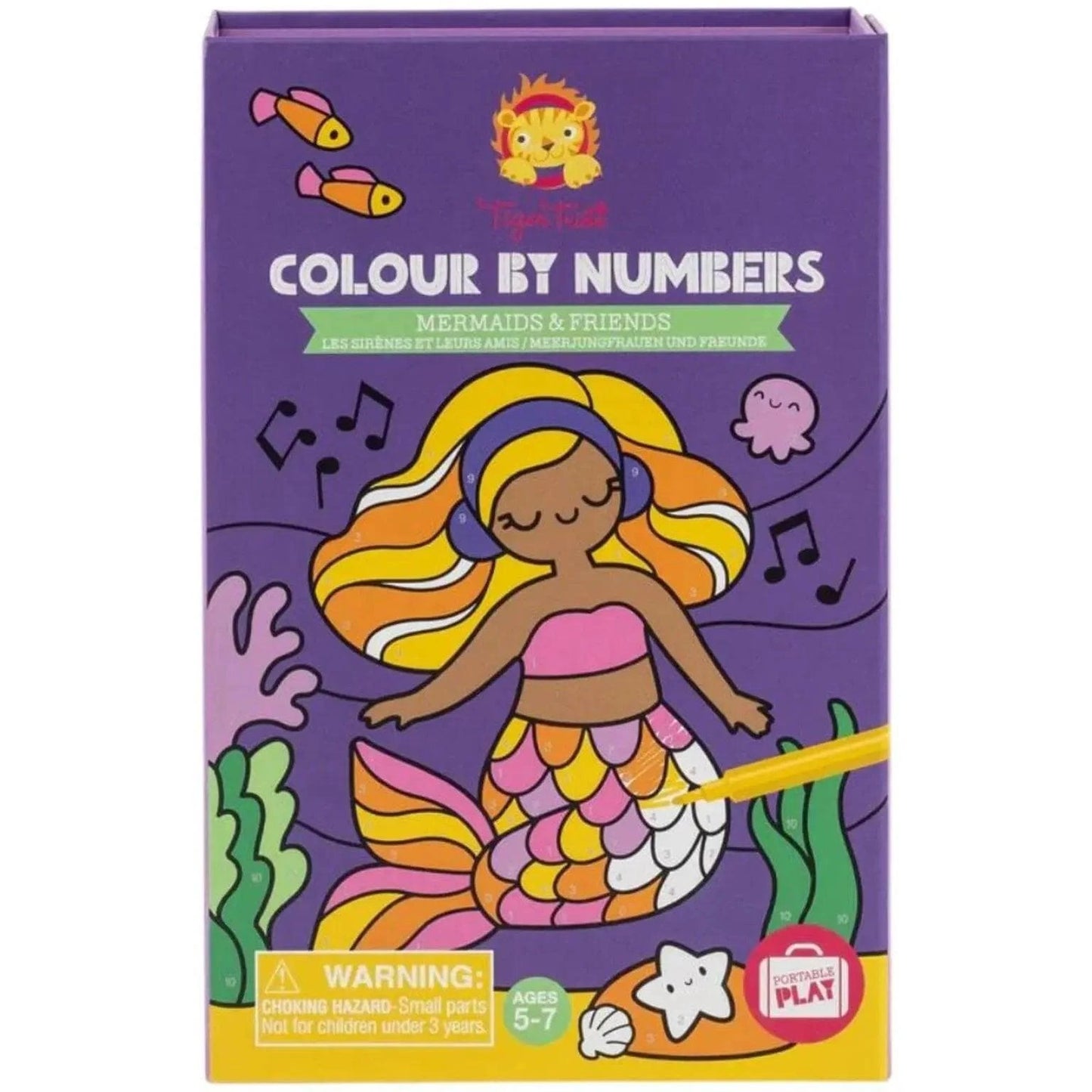Apresentamos Conjunto Colorir - Sereias e Amigos com o SKU 836029323 recomendado para + 4 anos