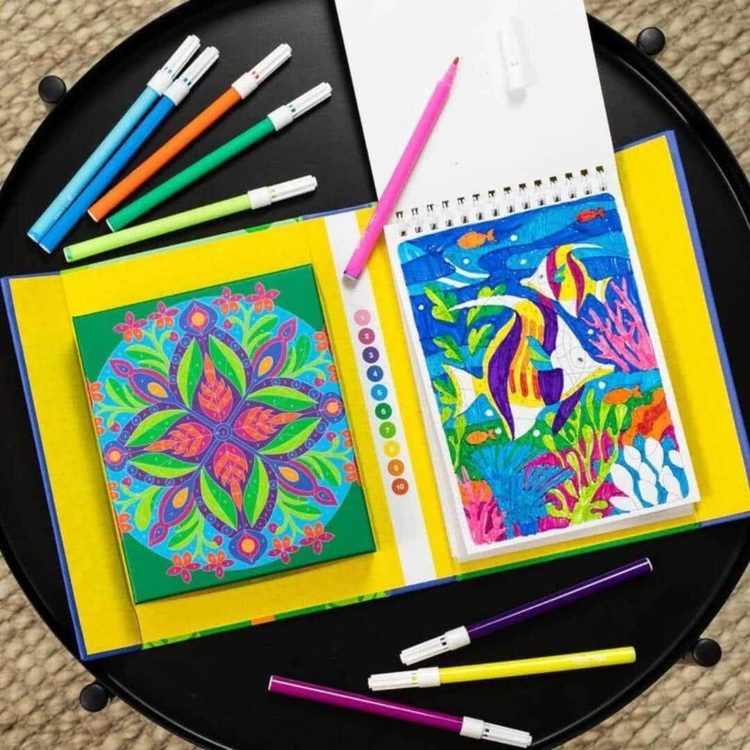 Conjunto Colorir - Trópico - Brincatoys
