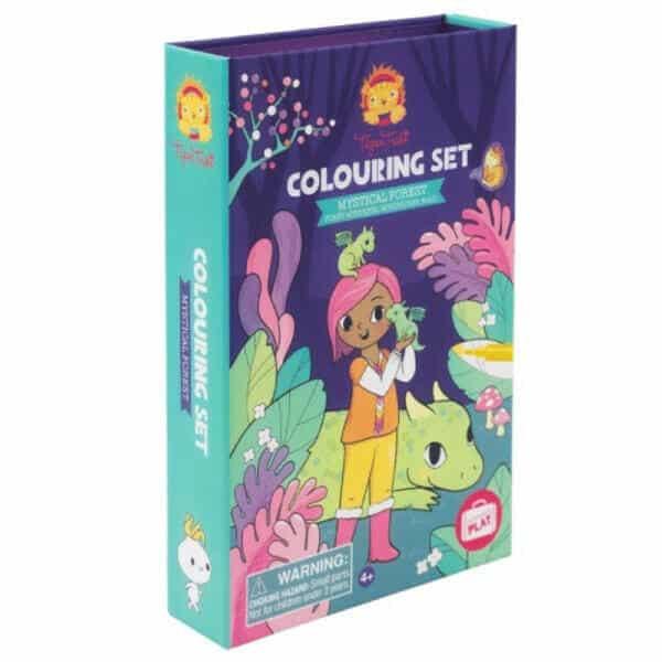 Conjunto para Colorir Floresta Mística - Brincatoys