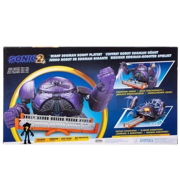 Apresentamos Conjunto Sonic Giant Eggman Robot com o SKU 771273623 recomendado para + 3 anos
