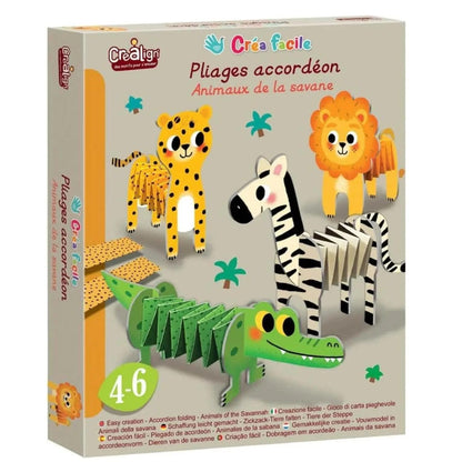 Presentamos Plegado en acordeón - Animales de la Sabana con el SKU 711396923 recomendado para + 4 años