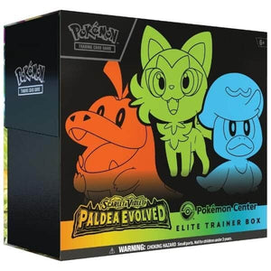 Elite Trainer Box Pokémon - Scarlet & Violet Paldea Evolved - - Brincatoys