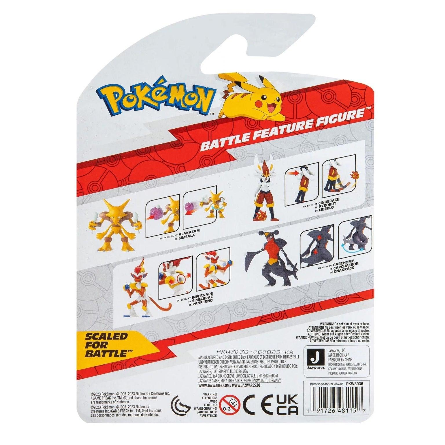 Figura de Batalha Pokémon – Alakazam - Brincatoys