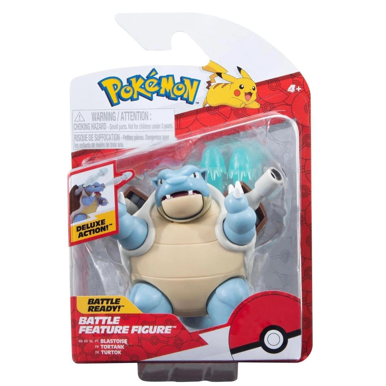 Figura de batalha Pokémon – Blastoise - Brincatoys