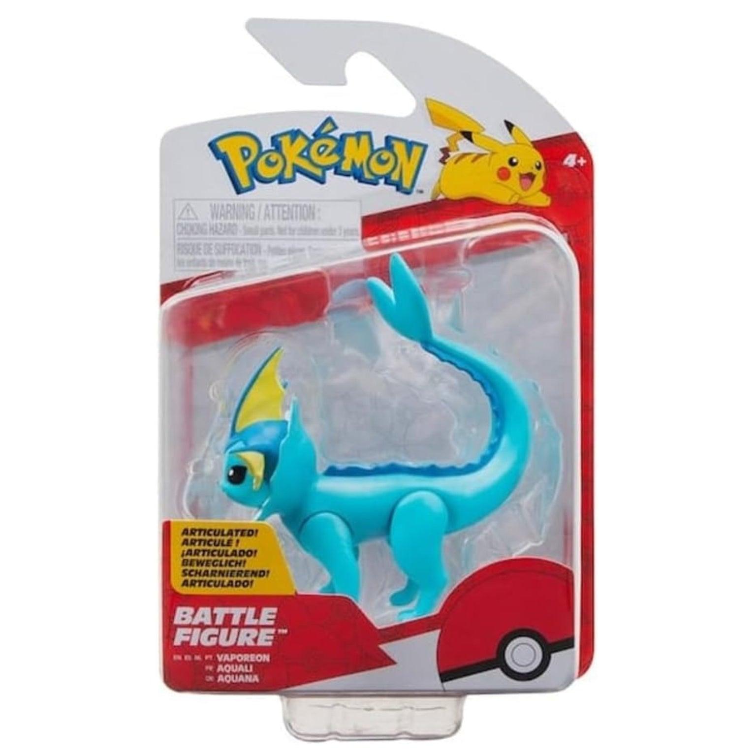 Apresentamos Figura de batalha Pokémon - Vaporeon com o SKU 23357824 recomendado para + 4 anos