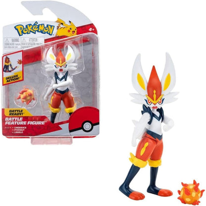 Presentamos Figura de Batalla Pokémon – Cinderace con el SKU 23016424 recomendado para + 4 años