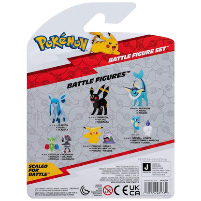 Presentamos Figuras de batalla Pokémon – Omanyte, Pikachu y Lucario con el SKU 23305424 recomendado para + 4 años