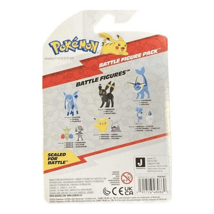 Presentamos Figuras de batalla Pokémon – Pikachu y Goomy con el SKU 23300724 recomendado para + 4 años