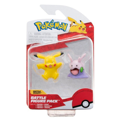 Presentamos Figuras de batalla Pokémon – Pikachu y Goomy con el SKU 23300724 recomendado para + 4 años