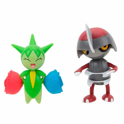 Presentamos Figura de batalla Pokémon Roselia y Pawniard con el SKU 23300624 recomendado para + 4 años