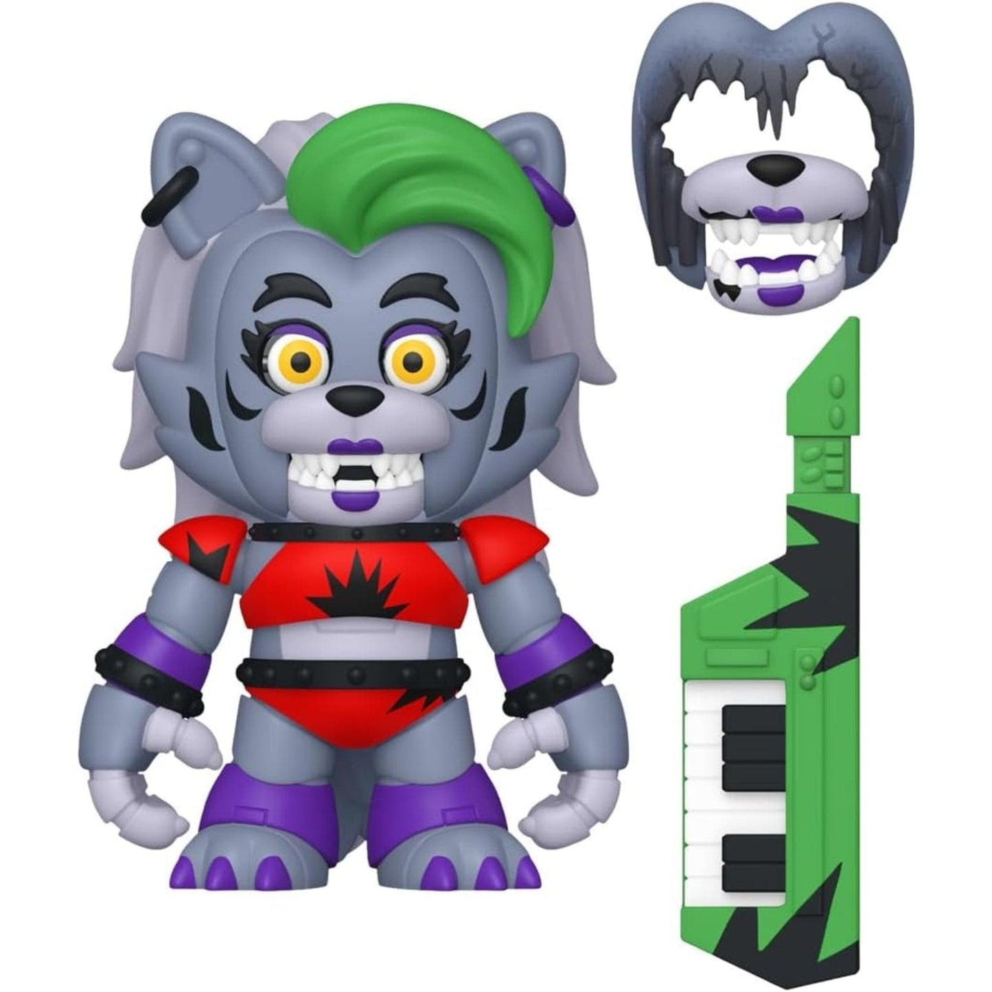 Apresentamos Five Nights at Freddy’s Snaps Roxanne Wolf com o SKU 237118224 recomendado para + 8 anos