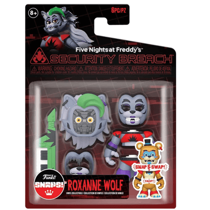 Presentamos Five Nights at Freddy’s Snaps Roxanne Wolf con el SKU 237118224 recomendado para + 8 años