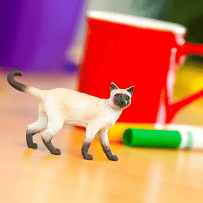Presentamos Figura de goma - Gato Siamés con el SKU 430006123 recomendado para + 3 años