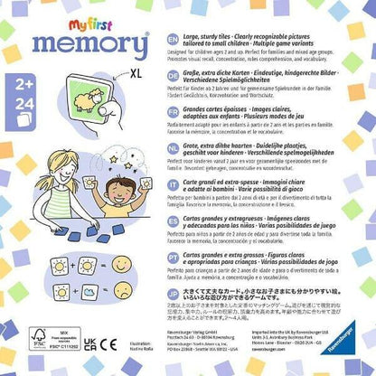 Presentamos Juego de Memoria con el SKU 862087722 recomendado para + 2 años