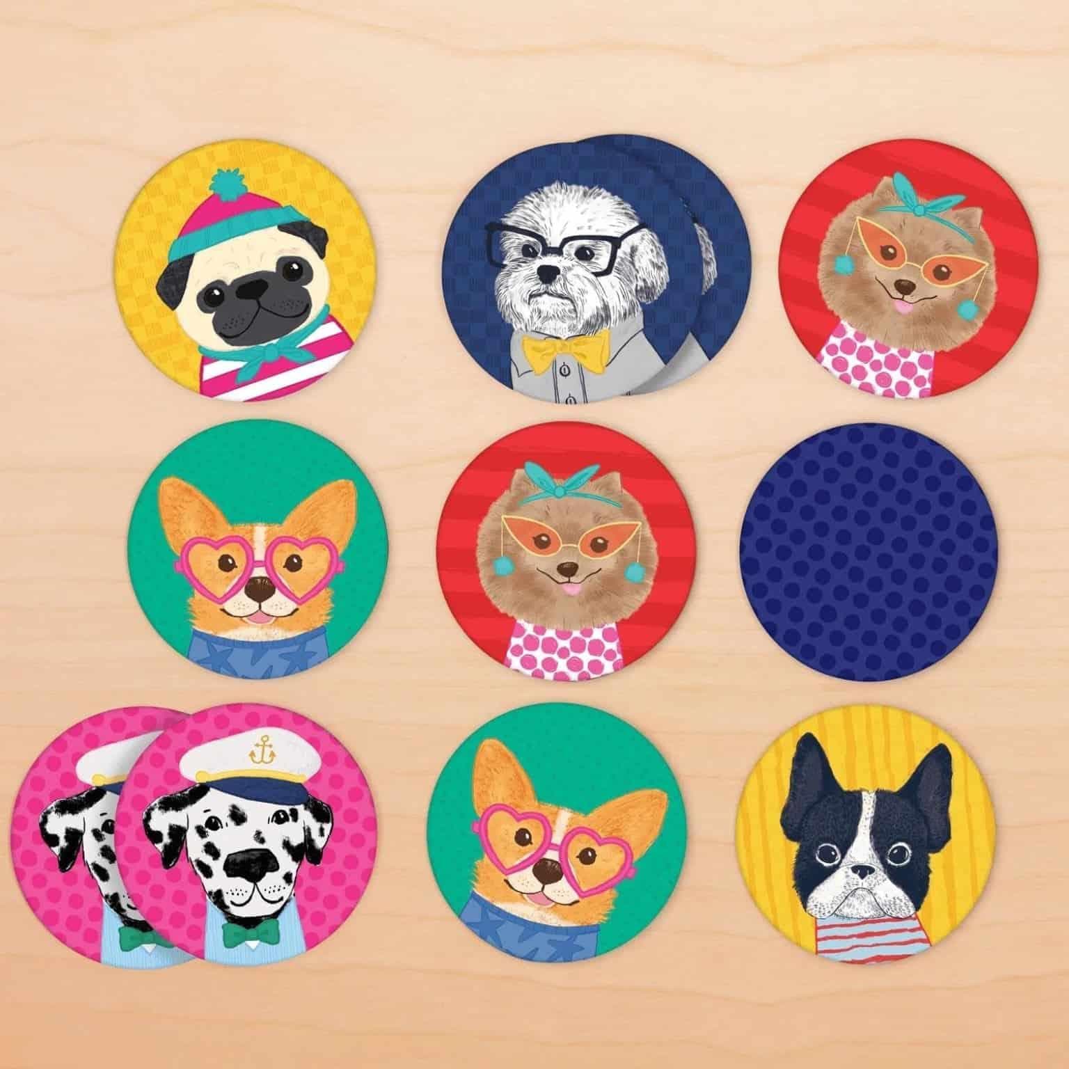Apresentamos Jogo de Memória - Cães com o SKU 835602323 recomendado para + 3 anos