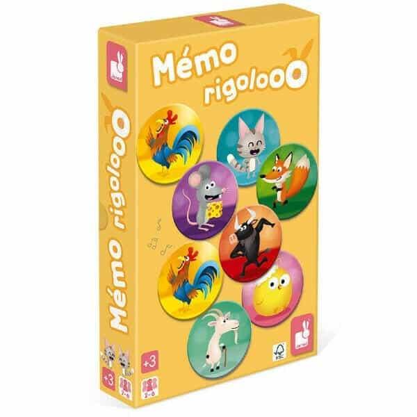 Apresentamos Jogo de Memória Memo Rigolooo com o SKU 220273622 recomendado para + 3 anos