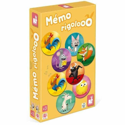 Presentamos Juego de Memoria Memo Rigolooo con el SKU 220273622 recomendado para + 3 años