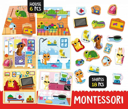 Presentamos Juego Educativo La casa de las Mascotas con el SKU 868012021 recomendado para + 2 años
