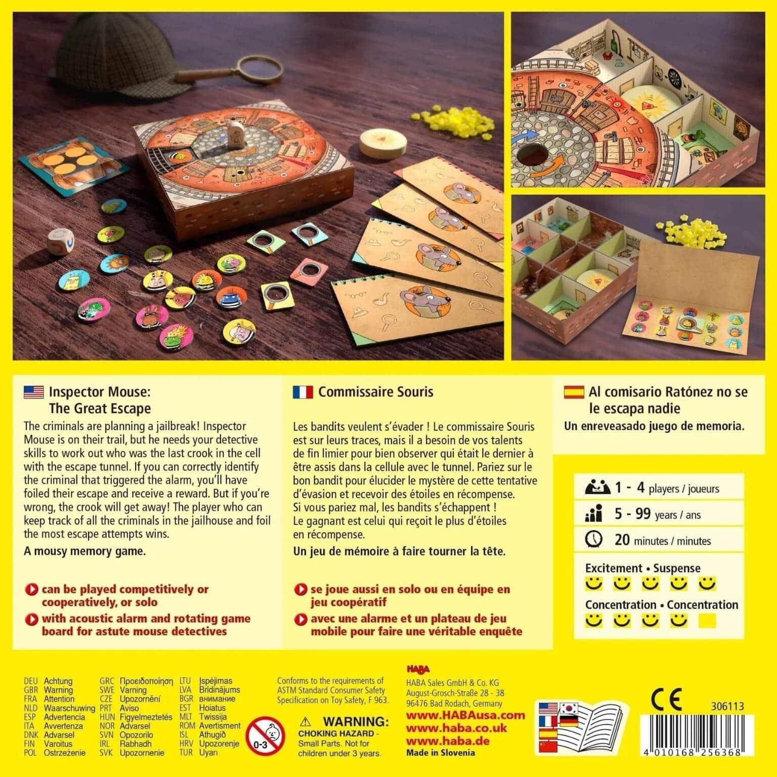 Apresentamos Jogo Inspector Mouse com o SKU 810611323 recomendado para + 5 anos