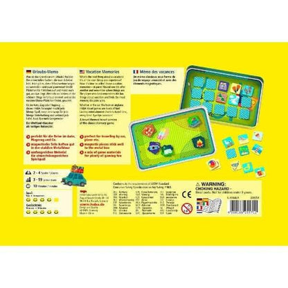 Presentamos Juego Magnético Memo de Vacaciones con el SKU 810605421 recomendado para + 3 años