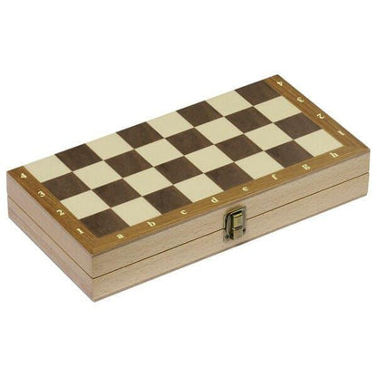 Presentamos Juego Ajedrez en caja de madera con el SKU 45692122 recomendado para + 7 años