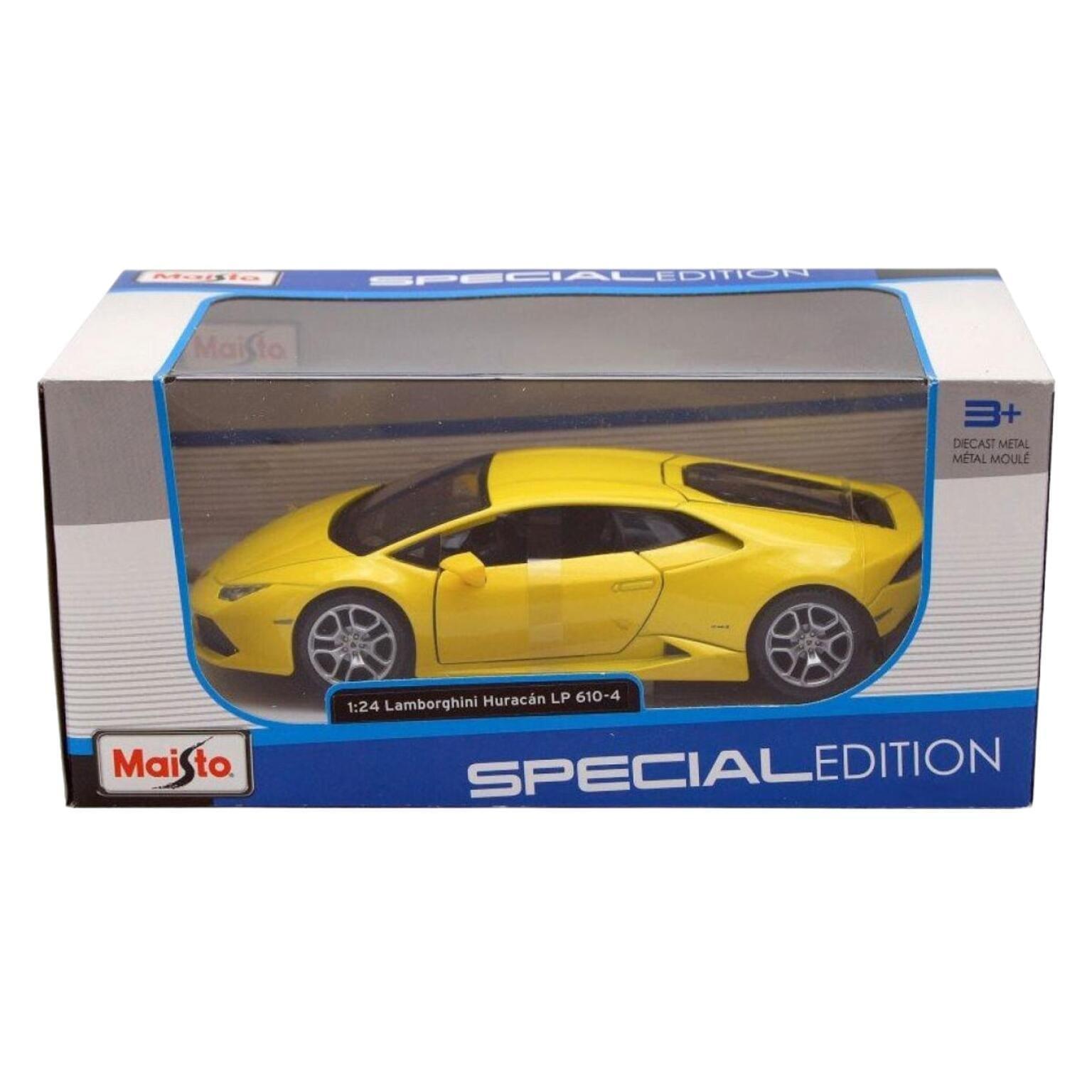 Apresentamos Lamborghini Huracán LP 610-4 Amarelo com o SKU 684334723 recomendado para + 3 anos