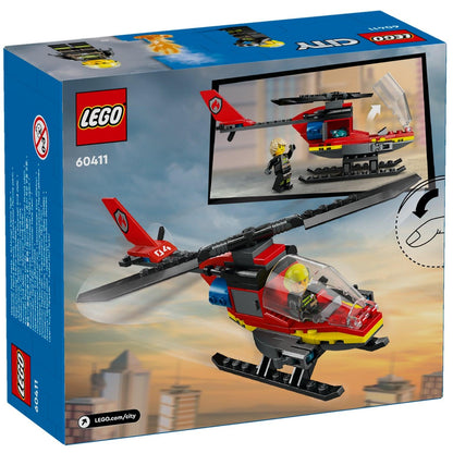 Presentamos Lego City Helicóptero de Rescate de los Bomberos con el SKU 666041124 recomendado para + 5 años
