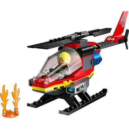 Presentamos Lego City Helicóptero de Rescate de los Bomberos con el SKU 666041124 recomendado para + 5 años