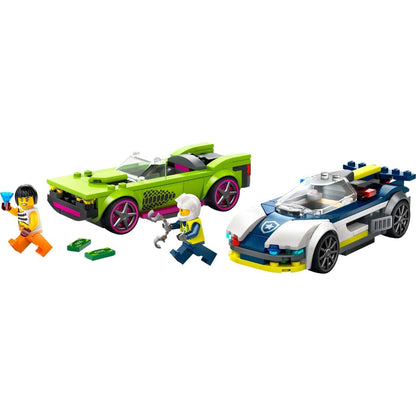 Presentamos Lego City Persecución de Coche de Policía a Muscle Car con el SKU 666041525 recomendado para + 6 años