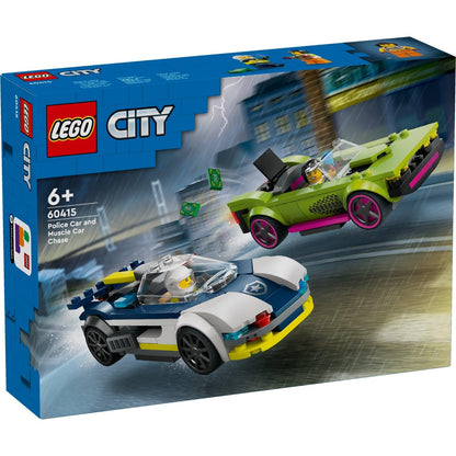 Presentamos Lego City Persecución de Coche de Policía a Muscle Car con el SKU 666041525 recomendado para + 6 años