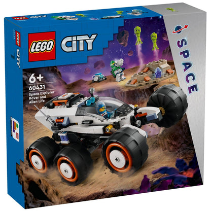 Lego City Carro de Exploração Espacial e Vida Extraterrestre - Brincatoys