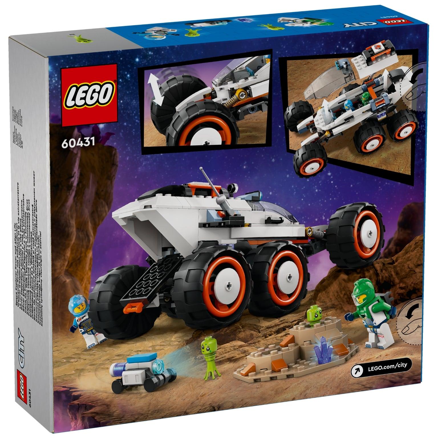 Lego City Carro de Exploração Espacial e Vida Extraterrestre - Brincatoys