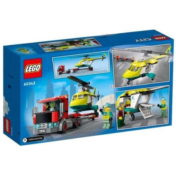 Lego City Transporte de Helicóptero de Salvamento - Brincatoys