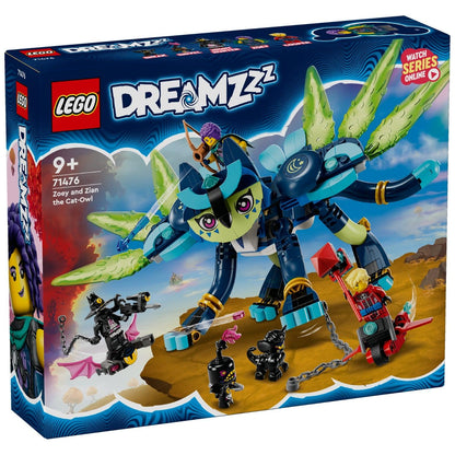 Presentamos Lego Dreamzzz Zoey y Zian, el Gato-Búho con el SKU 667147624 recomendado para + 9 años