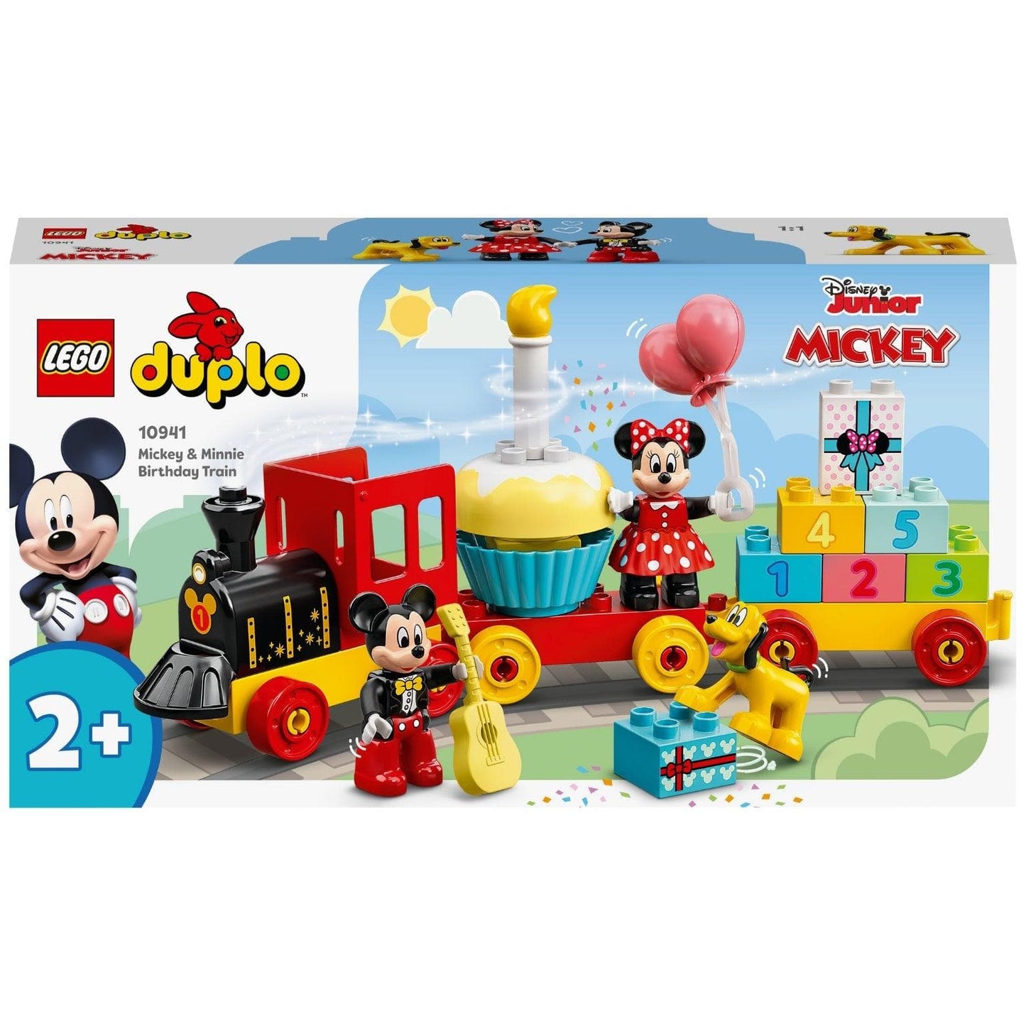 Apresentamos Lego Duplo O Comboio de Aniversário do Mickey e da Minnie com o SKU 661094124 recomendado para + 2 anos