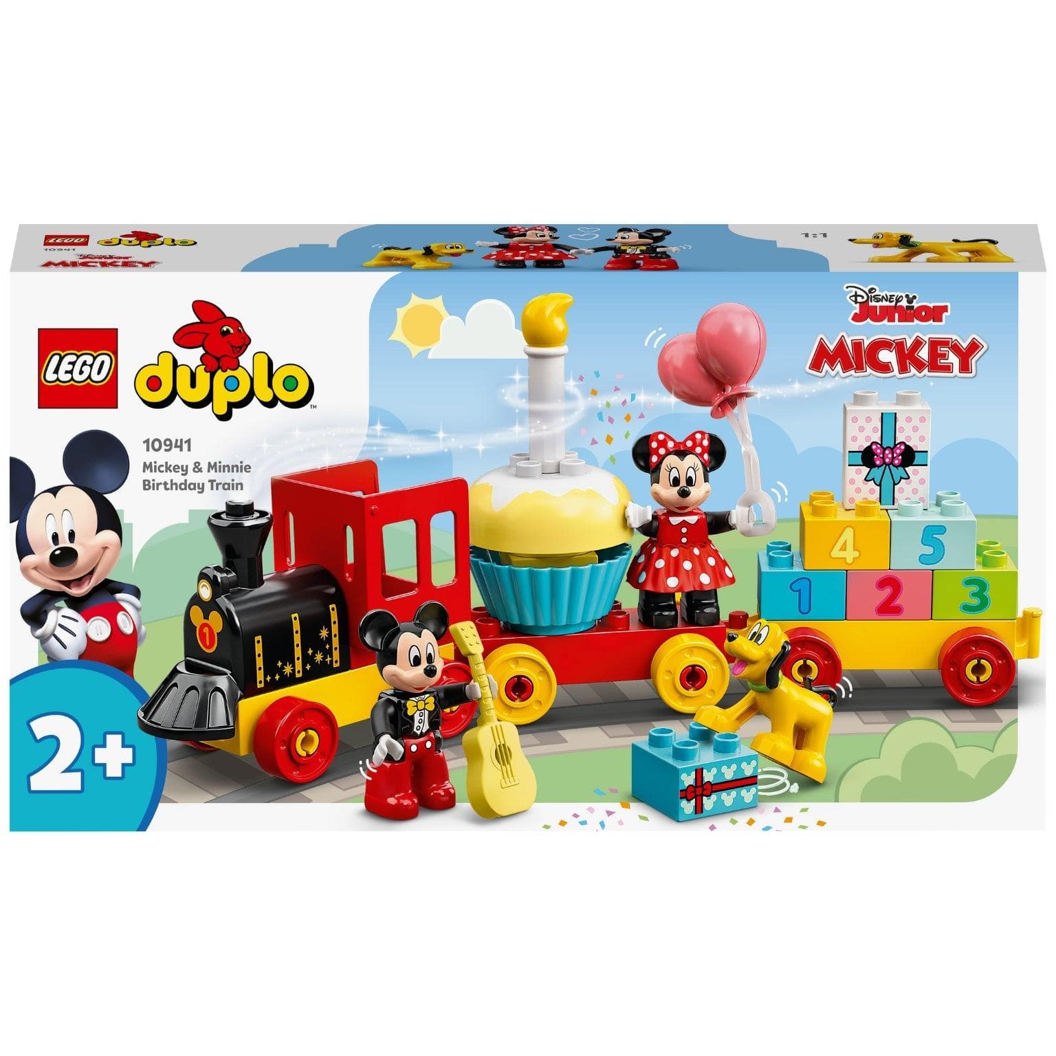 Apresentamos Lego Duplo O Comboio de Aniversário do Mickey e da Minnie com o SKU 661094124 recomendado para + 2 anos