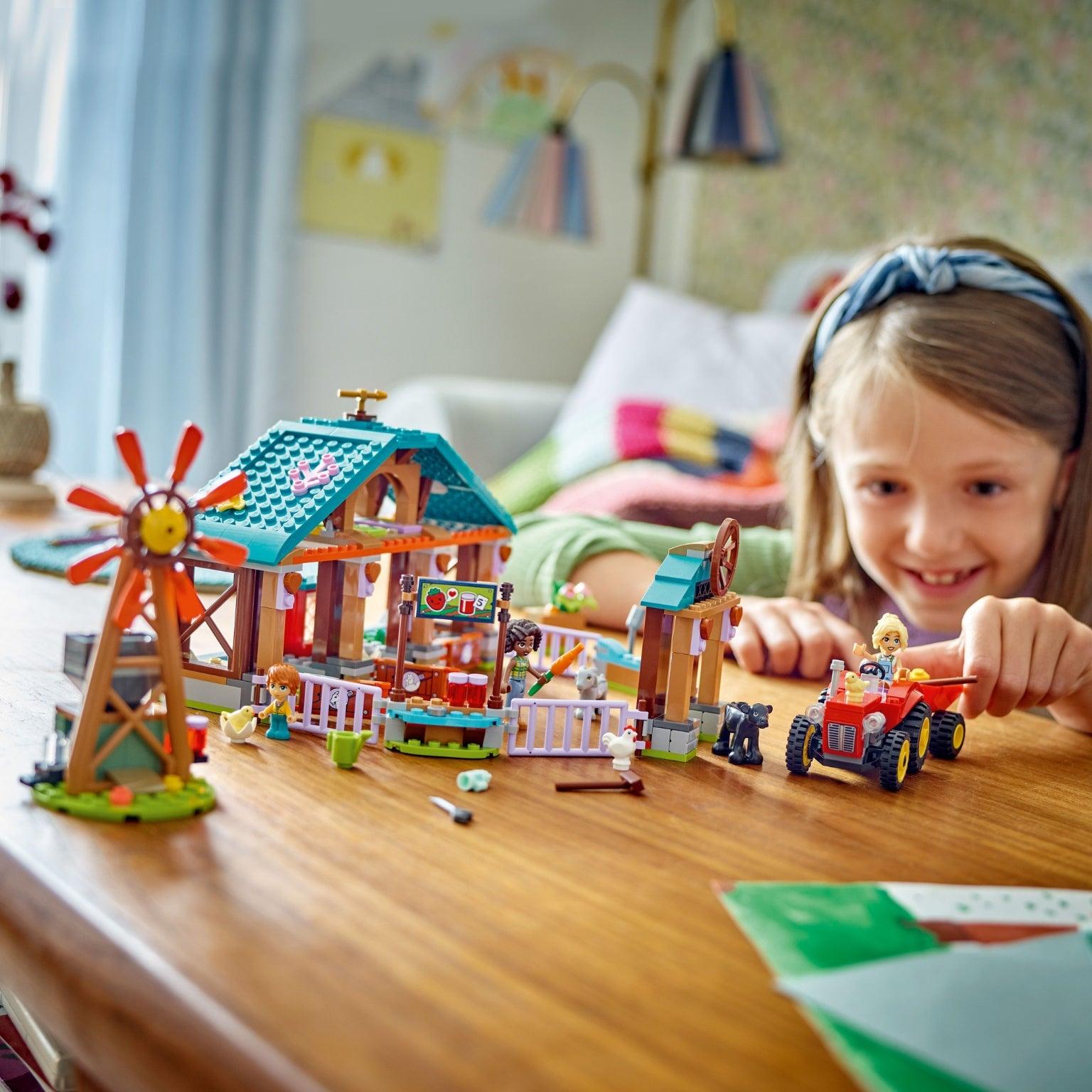 Apresentamos Lego Friends Santuário de Animais da Quinta com o SKU 664261724 recomendado para + 6 anos