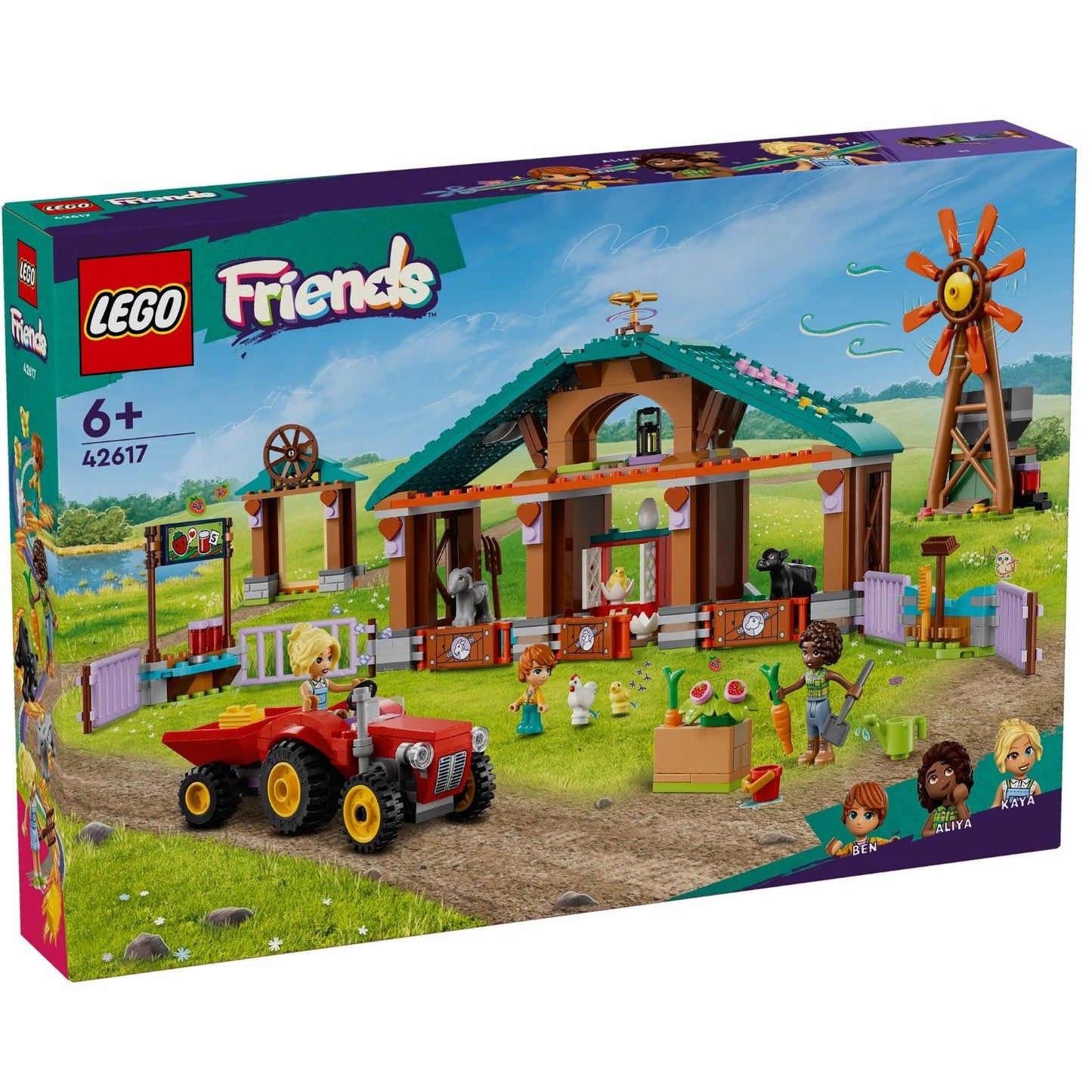 Apresentamos Lego Friends Santuário de Animais da Quinta com o SKU 664261724 recomendado para + 6 anos