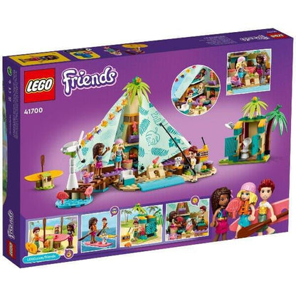 Presentamos Lego Friends Glamping en la Playa con el SKU 664170022 recomendado para + 6 años