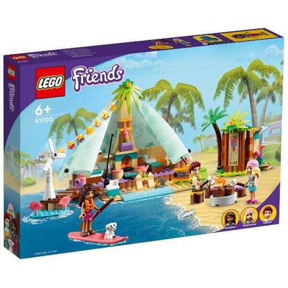 Presentamos Lego Friends Glamping en la Playa con el SKU 664170022 recomendado para + 6 años
