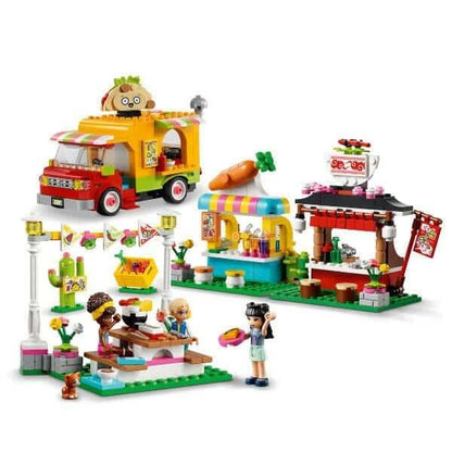 Presentamos Lego Friends Mercado de Comida Callejera con el SKU 664170122 recomendado para + 6 años