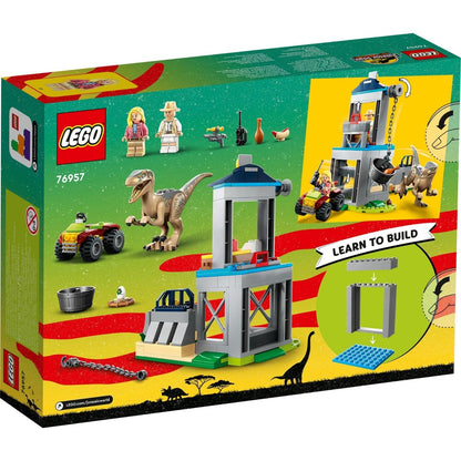 Presentamos Lego Jurassic World - Fuga de Velociraptor con el SKU 667695723 recomendado para + 4 años