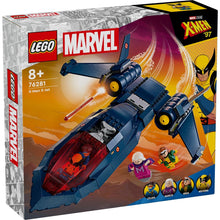 Apresentamos Lego Marvel X-Jet dos X-Men com o SKU 667628124 recomendado para + 8 anos